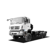 39,2 toneladas de camión de caja 6 × 4 con Cummins 8.3L Engine LHD o RHD